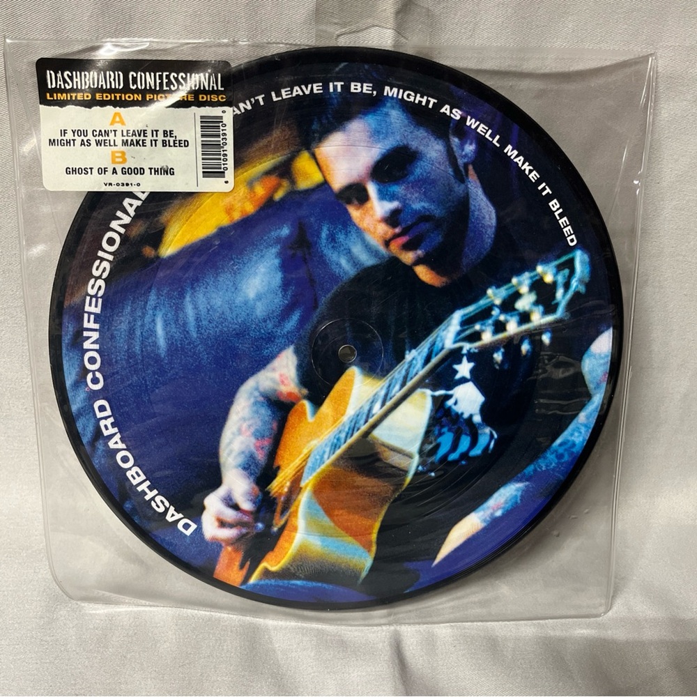 Dashboard Confessional - If You Can't Leave / Ghost of a Good 10 " Vinyl Picture